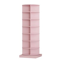New 360 Rotating Shoe Cabinet With 7 Layers Can Accommodate Up To 28 Paris Shoes (Option: Gray)