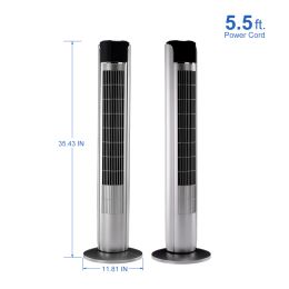 Standing Cooling Fan (Color: Grey)